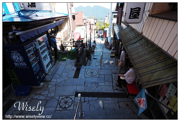 【旅行】2014日本。群馬縣(涉川市)：伊香保町-石段街＠羅馬浴場場景，400年歷史溫泉老街