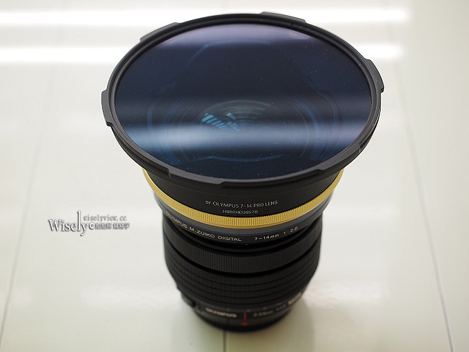 《攝影開箱文。STC 濾鏡》OLYMPUS 7-14mm F2.8 PRO 鏡頭專用遮光罩濾鏡組