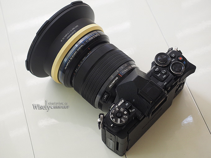 《攝影開箱文。STC 濾鏡》OLYMPUS 7-14mm F2.8 PRO 鏡頭專用遮光罩濾鏡組