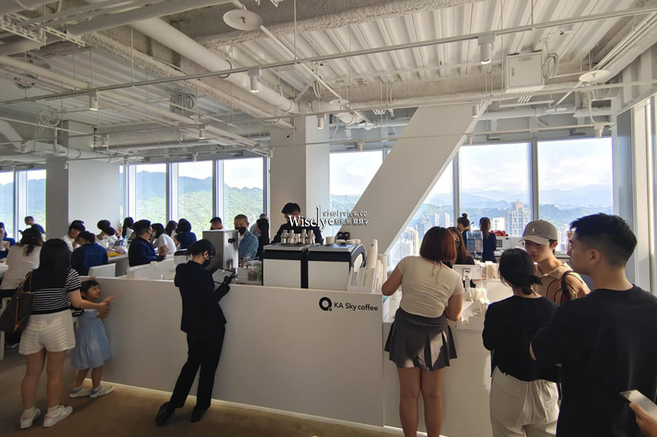 KA SKY COFFEE︱富邦信義a25︱台北33F高空景觀咖啡廳低消百元價