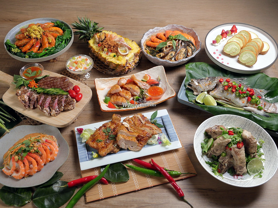 台北老爺大酒店-Le Café咖啡廳︱泰緬越東南亞主題料理，八月底前優惠價