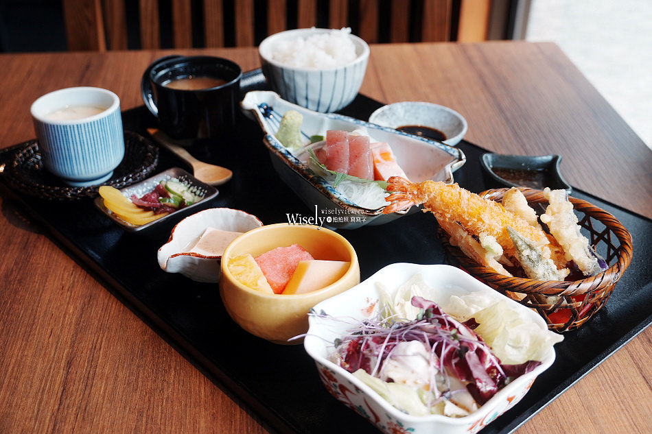 舞日本料理MAI-午間定食︱木造空間和風套餐︱宜蘭力麗威斯汀度假酒店