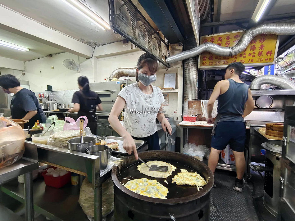 永和佳香豆漿︱米其林必比登推薦︱胡椒蔥燒餅夾蛋︱捷運永安市場站美食