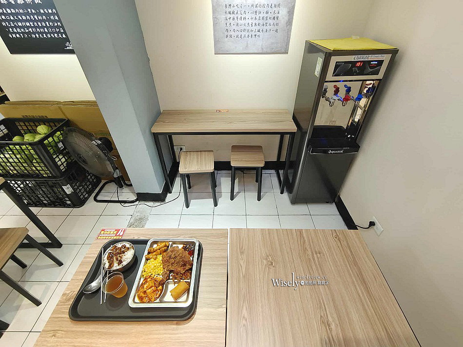 華品軒排骨飯︱主菜加四配菜便當，湯品冷飲吃到飽︱捷運萬隆站