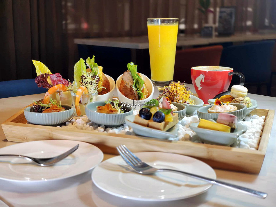 午後花園 雙人下午茶︱八款輕食點心搭配超值飲品︱福容大飯店 台北一館