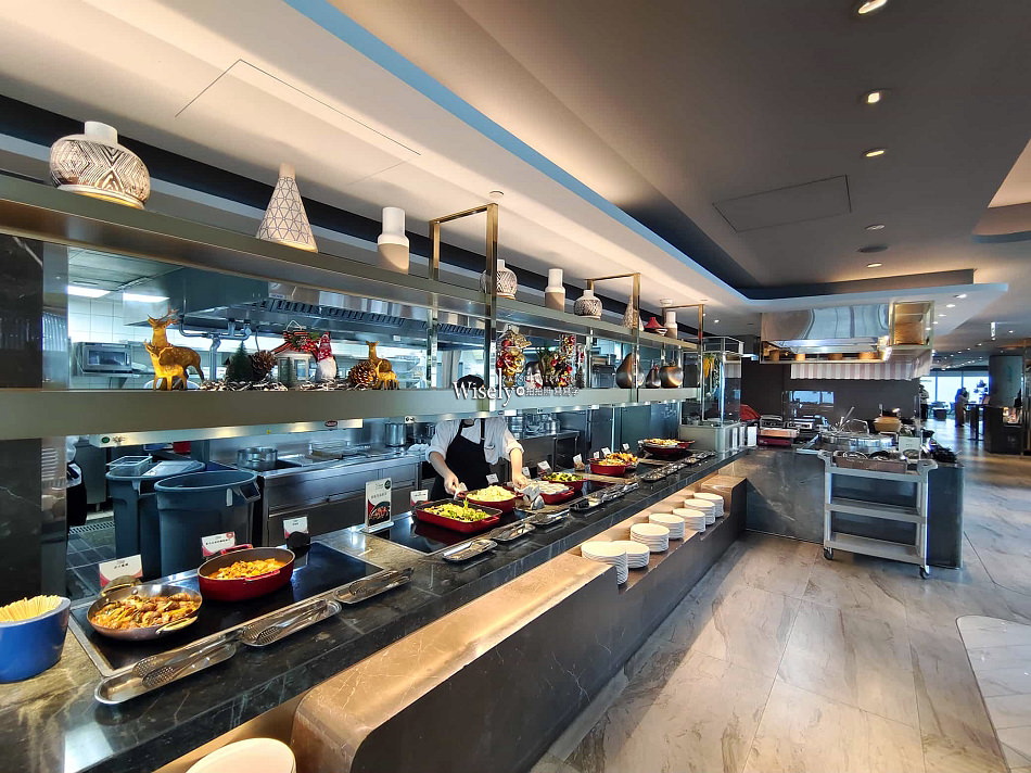 板橋 Mega50︱50樓Cafe 歲末海鮮饗宴︱新板耶誕城跨年吃到飽餐廳