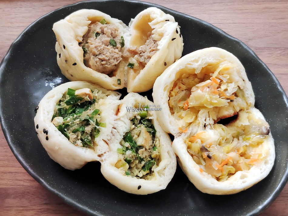 裕鑫點心坊︱上海生煎包︱蔥肉.韭菜.高麗菜︱新店建國路小吃