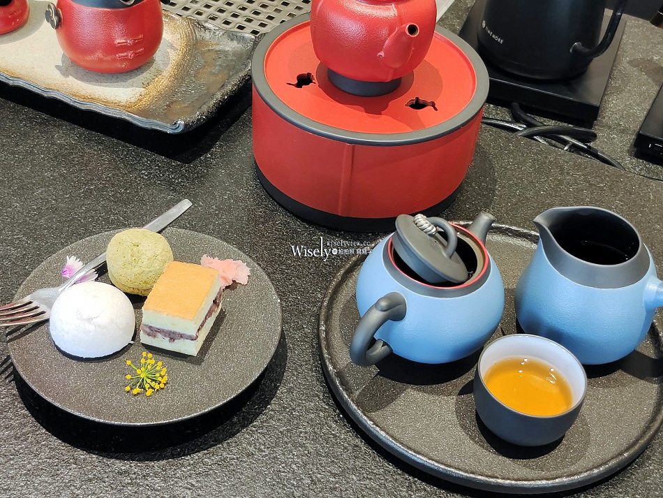 茶寮清泉︱日式和菓子靈感空間︱宜蘭礁溪老爺酒店︱常客限定午茶