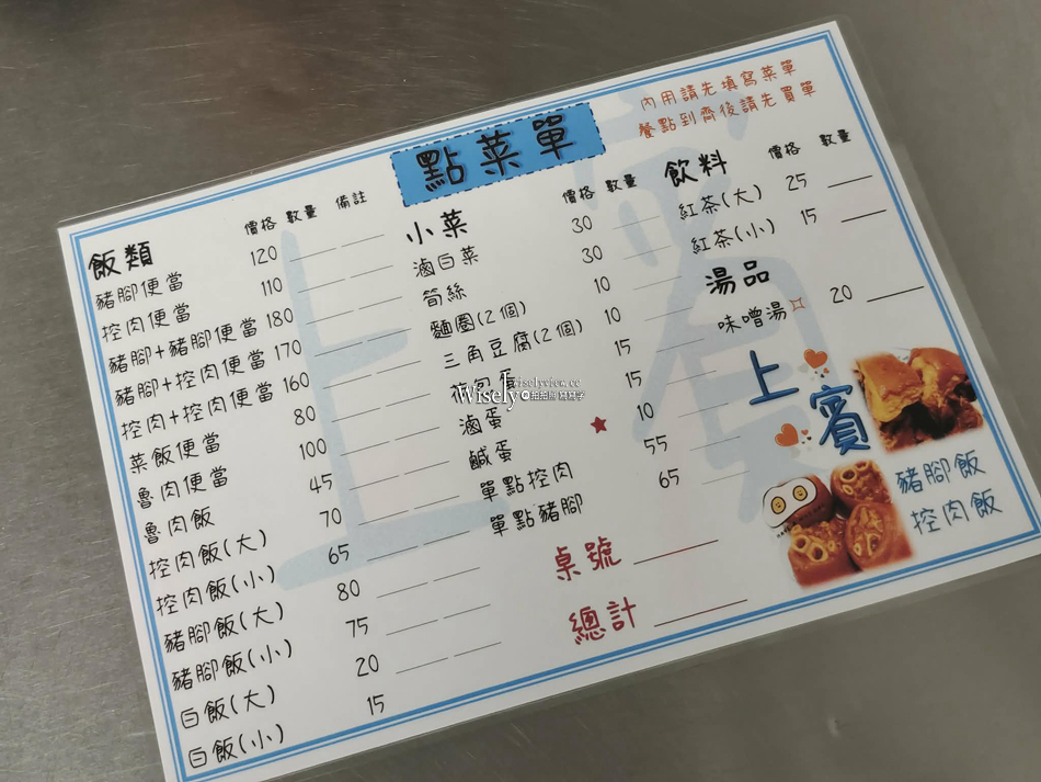 上賓豬腳飯控肉飯︱宜蘭凌晨三點宵夜︱羅東夜市︱魯肉飯&必吃辣醬