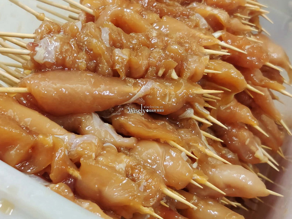 宜大雞肉串︱超平價只要10元︱新鮮現炸三種調味︱宜蘭市炸物美食