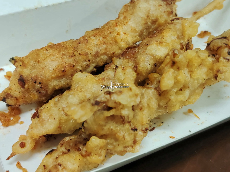 宜大雞肉串︱超平價只要10元︱新鮮現炸三種調味︱宜蘭市炸物美食