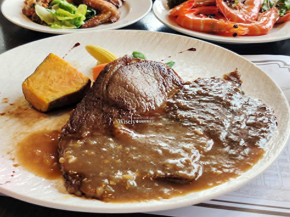 台北圓山聯誼會︱會員制活動餐飲空間︱自助餐&單點料理︱牛肉麵.肋眼牛排